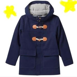 Cat & Jack Navy Pea Coat with Toggle Closures